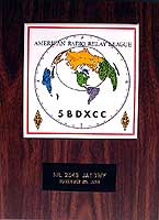 5 Band DXCC plaque (19Kb)